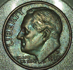 Blue-Dime--Roosevelt-1998-P